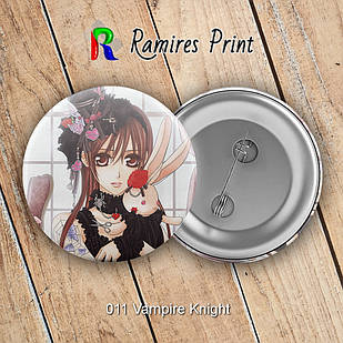 Значок 56 мм Аніме Vampire Knight 011