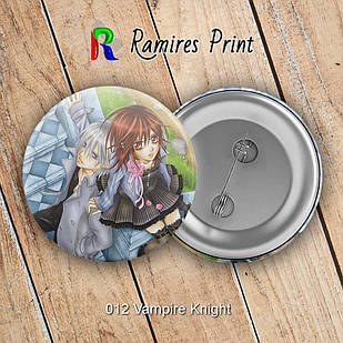 Значок 56 мм Аніме Vampire Knight 012