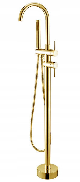 Підлоговий змішувач для ванни FUTURA ORTIS Gold