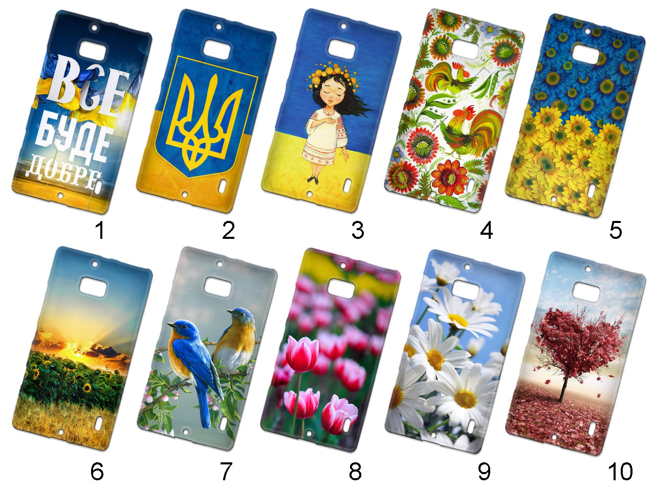 Силіконовий чохол із малюнком для Nokia Lumia 930, фото 1