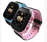 Дитячі розумні смарт годинник Baby Smart Watch Y21 з ліхтариком Рожеві, фото 5