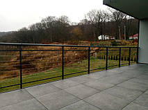 тросовое ограждение веранды. Винники, 2019 4