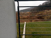 тросовое ограждение веранды. Винники, 2019 5