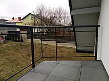 тросовое ограждение веранды. Винники, 2019 7