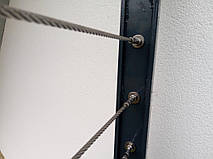 тросовое ограждение веранды. Винники, 2019 10