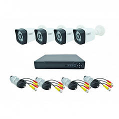 Комплект реєстратор DVR 4-канальний і 4 камери HLV HD Camera Kit