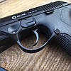 Стартовий пістолет Blow TR 14-02 MBP + 50 патронів Ozkursan 9 мм (чорний), фото 7