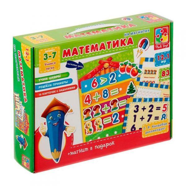 Математика на магнітах з магнітною дошкою (12 в 1, укр.)