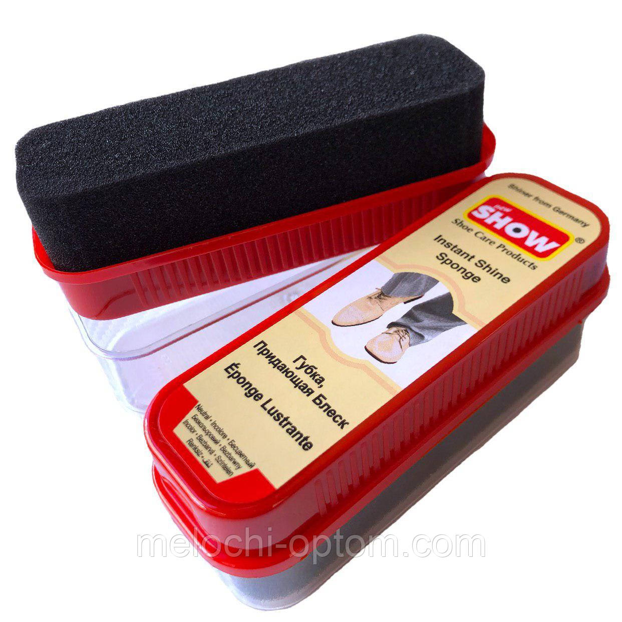 Губка-блиск SHOW STANDART для взуття з гладкої шкіри, безбарвний