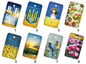 Силіконовий чохол з малюнком для Samsung Galaxy Tab 4 7.0 T230/T231