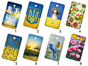 Силіконовий чохол з малюнком для Samsung Galaxy Tab 4 8.0 T330/T331