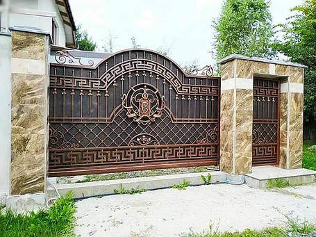 Ворота ковані Белла 2, фото 3
