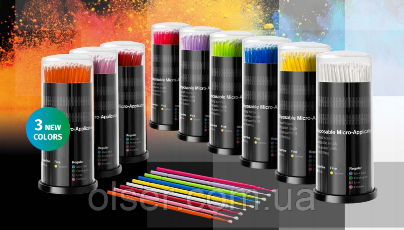 Мікробраші для вій і брів Akzenta, фото 1