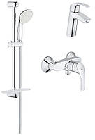 Набір суміші GROHE Eurosmart M-Size 123244M для душу 3 в 1