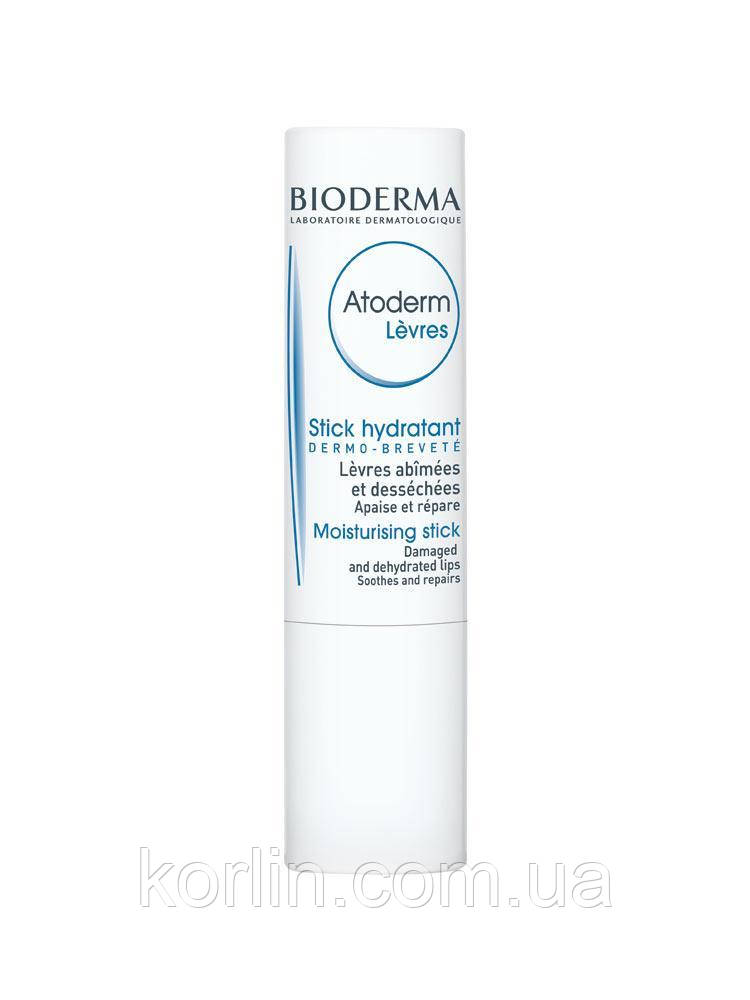 Bioderma Atoderm Lips Moisturising Stick Біодерма Атодерм Бальзам Для Губ Біодерма ФРАНЦІЯ
