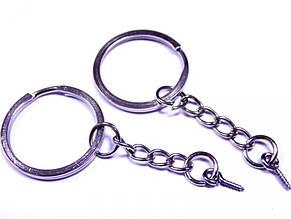 Заготовка для брелока з гвинтом. 25мм.