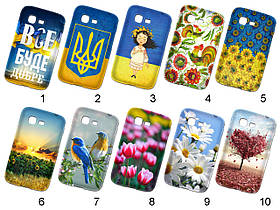 Силіконовий чохол із малюнком для Samsung S5222 Star 3 Duos