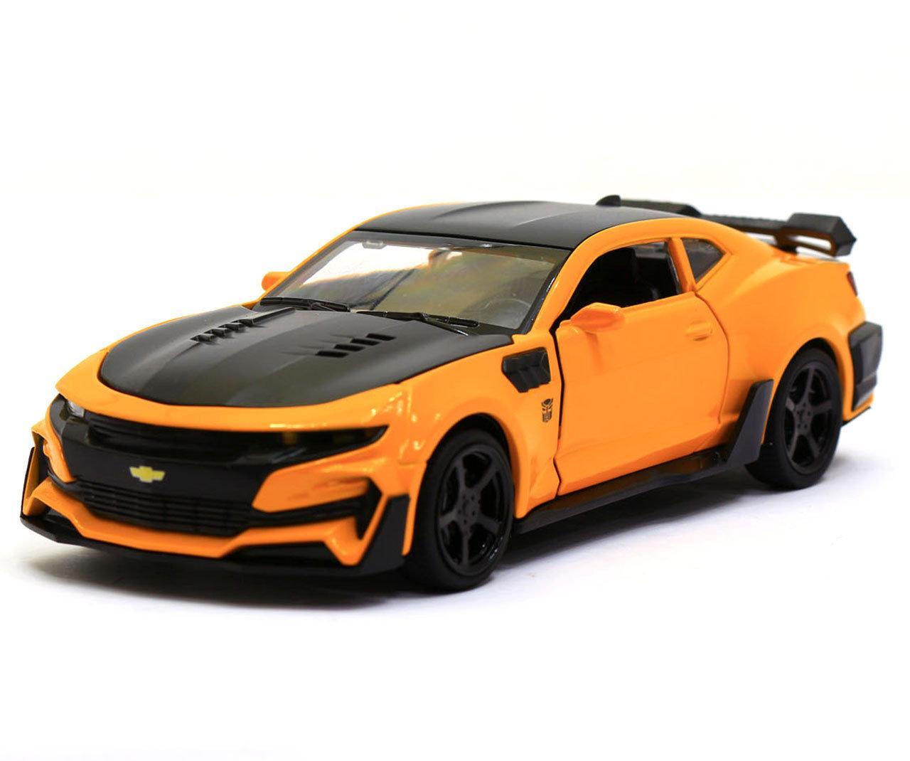 Машинка модель Автопром Chevrolet Сamaro (Шевроле Камаро) Жовтий арт.7645, фото 1