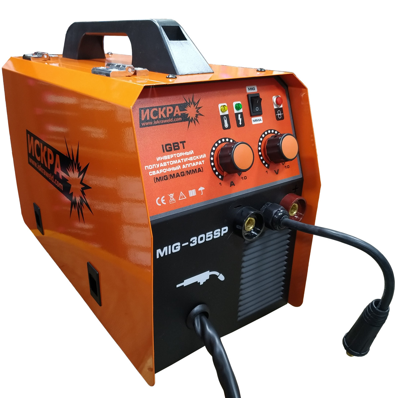 Сварочный полуавтомат инверторного типа ИСКРА MIG-305S: продажа, цена в ...