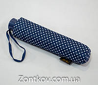 Маленький зонтик в горошек с облегченным каркасом от фирмы "SL"