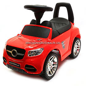 Машинка-каталка толокар MasterPlay Червона 2-002, світло, звук. Транспорт для дітей