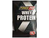 Протеин Power Pro Whey Protein +урсоловая кислота 40 g хит продаж