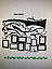 Інтер'єрня вінілова наклейка Дерево з рамками (родове дерево сім'ї для фотографій) глянсове 1664х1300 мм, фото 7