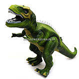 Іграшковий Динозавр «Тиранозавр» на радіоуправлінні Зелений (звук, світло) арт. F161/352, фото 3