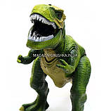 Іграшковий Динозавр «Тиранозавр» на радіоуправлінні Зелений (звук, світло) арт. F161/352, фото 4