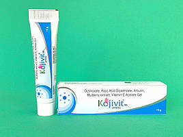 Коживит гель с 2% койевой кислотой Kojivit Gel от пигментации кожи, 15 г