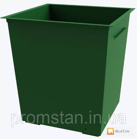 Изготовление металлических контейнеров для мусора, мусорных баков без крышки - фото 2 - id-p1086611437
