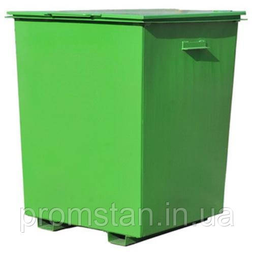 Изготовление металлических контейнеров для мусора, мусорных баков без крышки - фото 3 - id-p1086611437