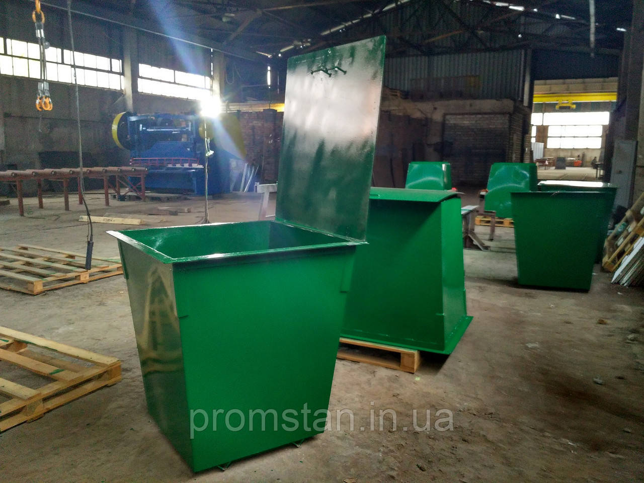 Изготовление металлических контейнеров для мусора, мусорных баков без крышки - фото 5 - id-p1086611437