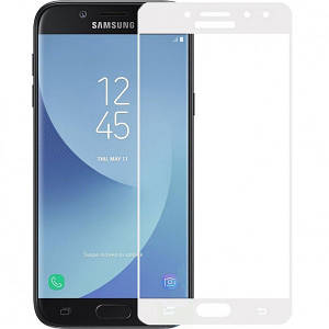 Захисне скло DK Full Cover для Samsung J730 (2017) (white)