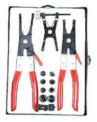 Плоскогубці для хомутів комплект 13шт Bass Polska 3710