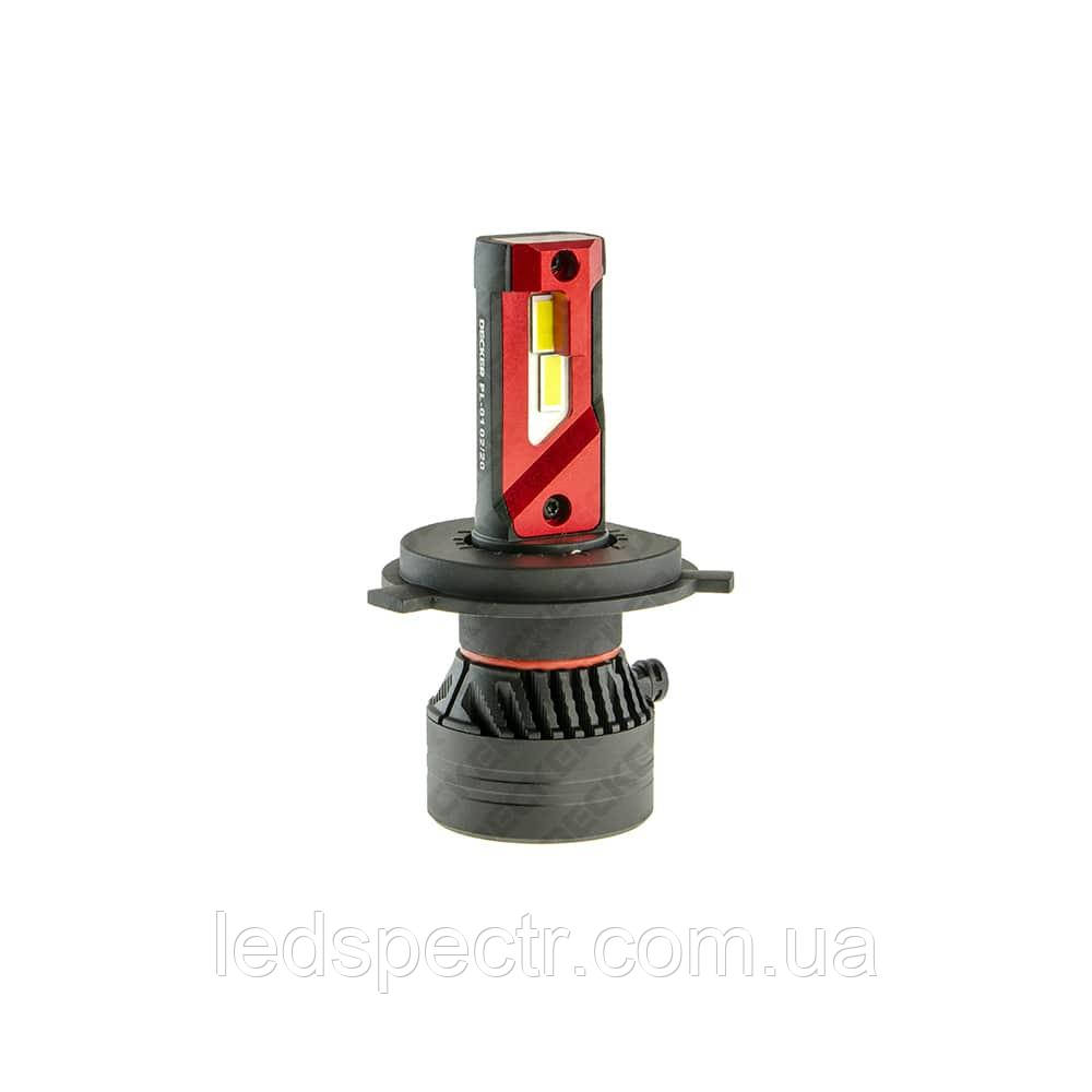 Автолампи LED H4 Decker PL-01 10000LM, 5000K, 12V CREE