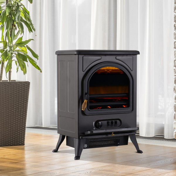 Електрокамін COUNTRY 900/1800 Вт чорний