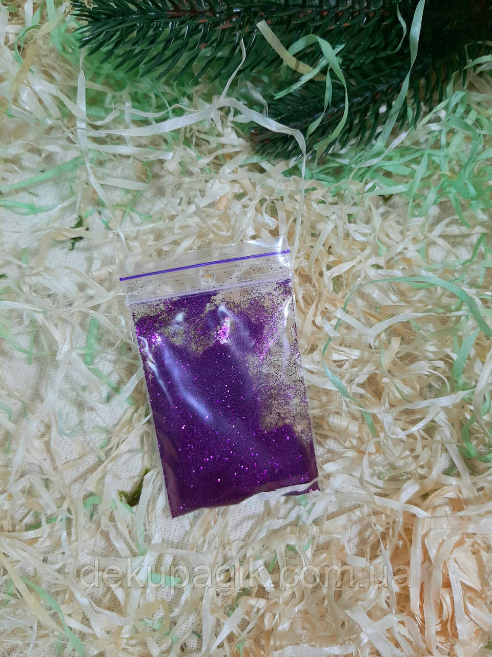 Гліттер фіолетовий, 5 гр, фото 1