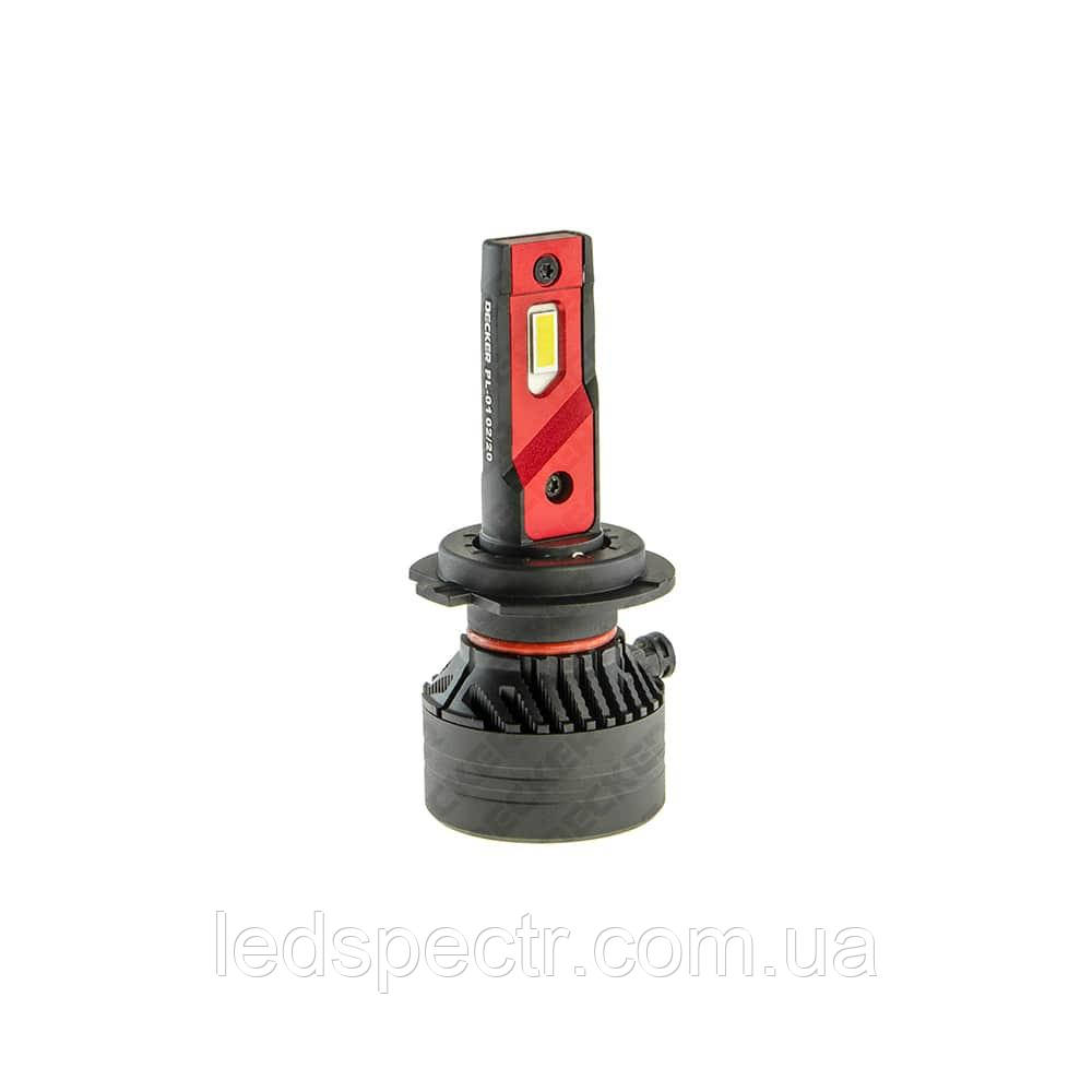 Автолампи Decker LED PL-01 H7 5000K 10000Lm CREE 12V