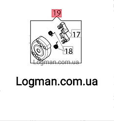 Оригинальная плата собачек зацепа Oleo-Mac BC22T,BC24T,BC220T,BC240T/Efco DS220T,DS2200T,DS240T,DS2400T