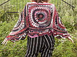 Пончо - в'язана жіноча одяг - унікальні вироби - ТМ "PRIGRIZ", фото 8