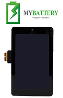 Дисплей (LCD) Asus ME370 Google Nexus 7 (Wi-Fi) с сенсором чёрный (1 поколение 2012)