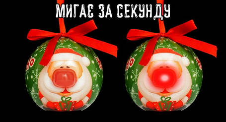Декоративна прикраса Куля LED, 8 см, House of Seasons, колір червоний, фото 3