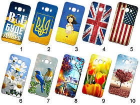 Силіконовий чохол із малюнком для Samsung Galaxy J7 2016 J710h