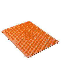 Килимок-пазл ортопедичний масажний (масажер для ніг та стоп) OSPORT 24*30cm (MS 1952) Помаранчевий