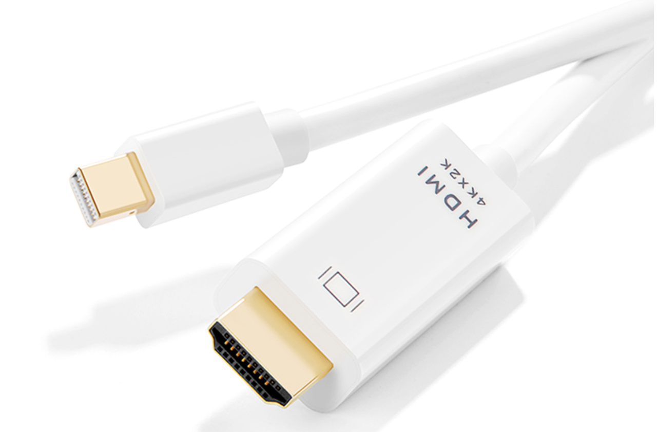 Кабель-адаптер Thunderbolt Mini Displayport до HDMI Full HD 1080p для Macbook Pro Air