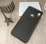 Чохол бампер SMTT для Samsung Galaxy A10s (2019) A107 — чорний матовий TPU, фото 2