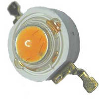 Світлодіод для ліхтарика LED 1 Вт 3,4-3,6 В білий теплий 3000 K 100-120LM