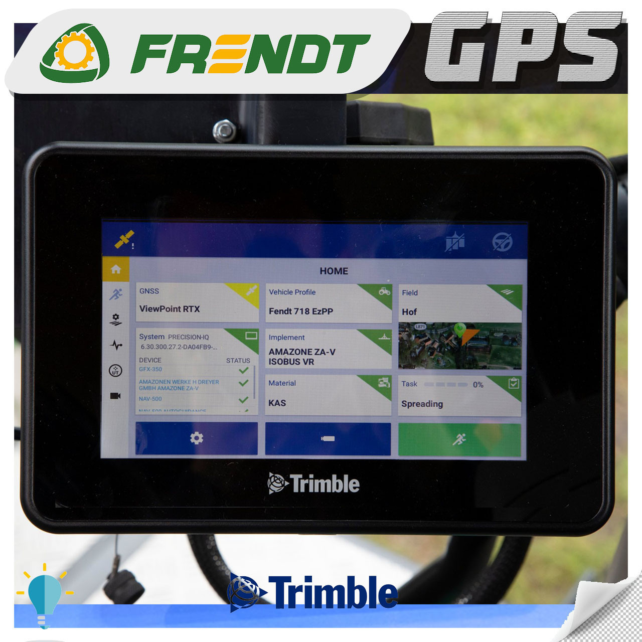 Дисплей Trimble GFX-350 для точного землеробства