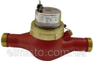 Лічильник води Sensus M-T QN 3,5 AN 150 (dy 25) імпульсний багатоструминний крильчастий сухохід для гарячої води, фото 1